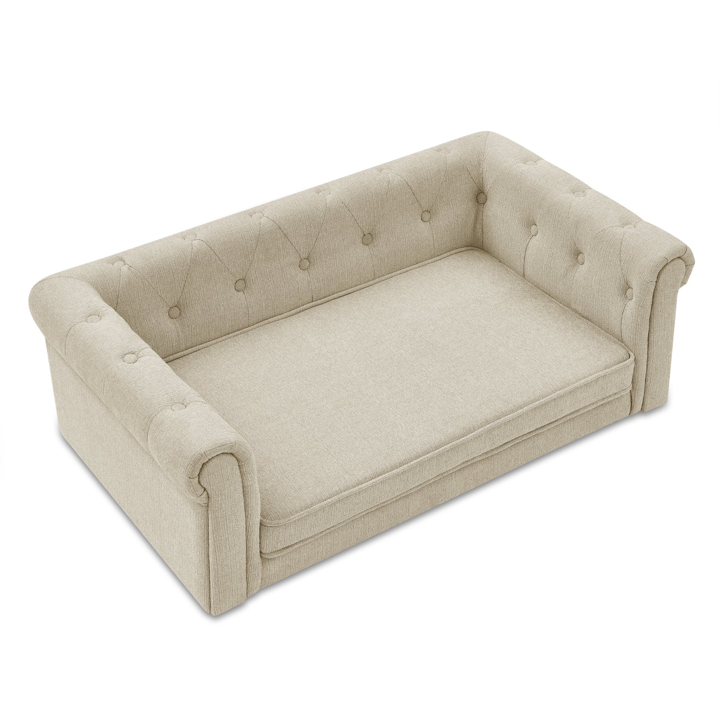 Elegant Elevated Dog Sofa - A Must-Have for Your Dog's Comfort