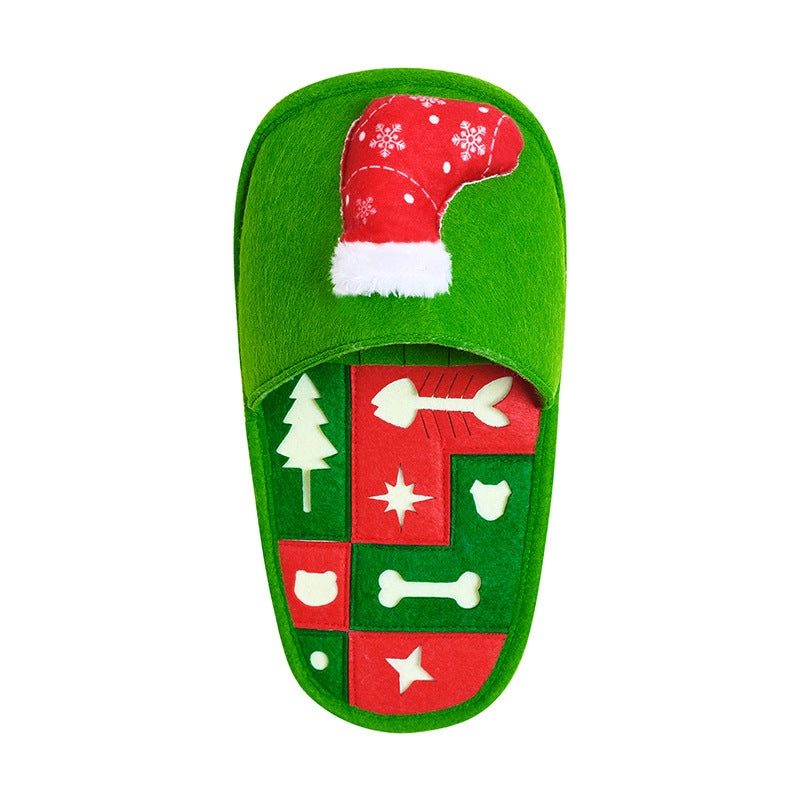 Pet Sniff Slippers – Engaging Sniffing Toy for Dogs, Winter Holiday Pet Gift