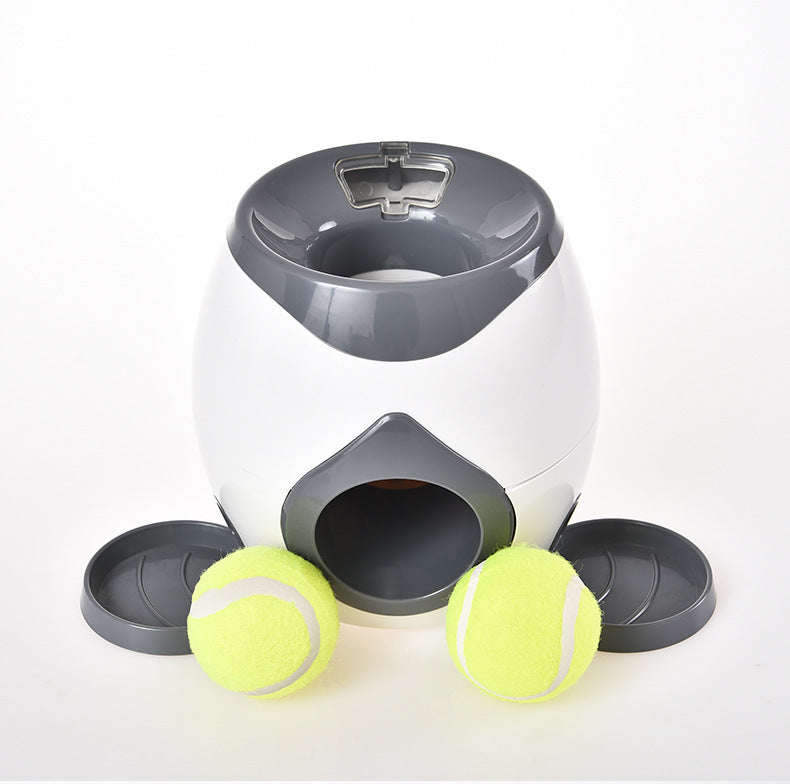 Smart Fetch & Treat Dog Toy – 2-in-1 Feeder & Ball Launcher