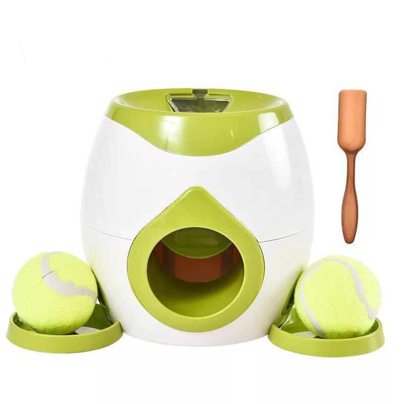 Smart Fetch & Treat Dog Toy – 2-in-1 Feeder & Ball Launcher