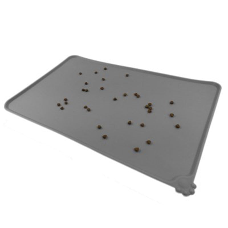 Waterproof Silicone Pet Mat for Feeding Bowls and Water Fountains