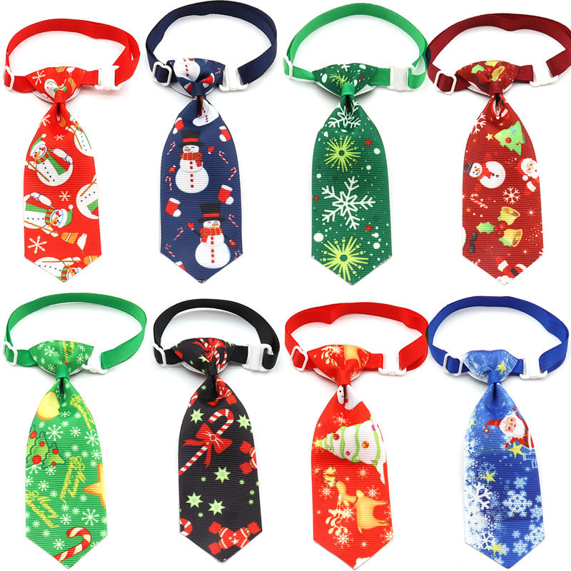 Festive Holiday Tie for Pets - 16 Color Options Available!