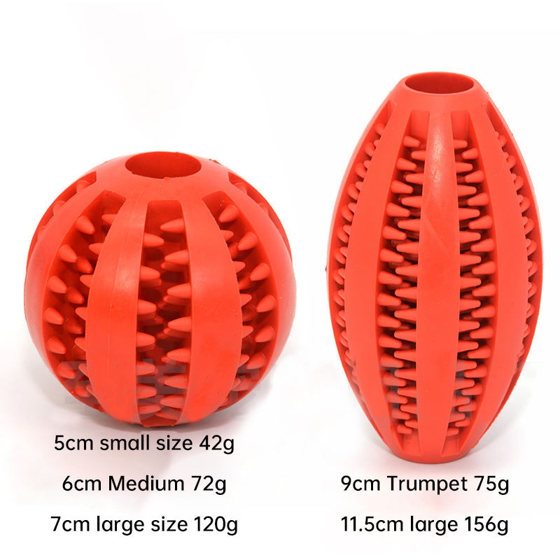 Dog Tooth Grinding Ball – Bite-Resistant, Treat Dispensing & Teeth Cleaning Toy