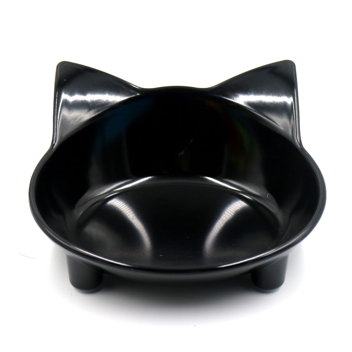 Pet Bowl Melamine Non Slip Cute Cat Color Bowls - Food Bowls Pet