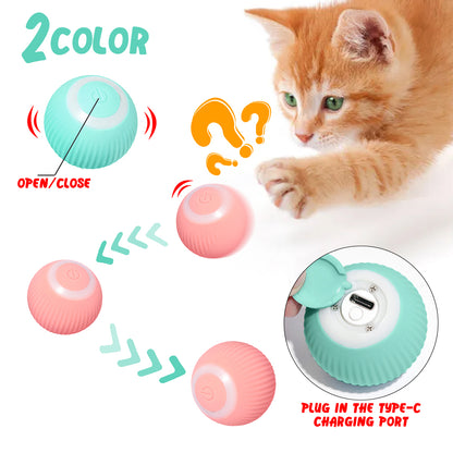 Gravitational Intelligent Rolling Ball Cat Ball Electric Cat Ball Cat Mint Sound Ball