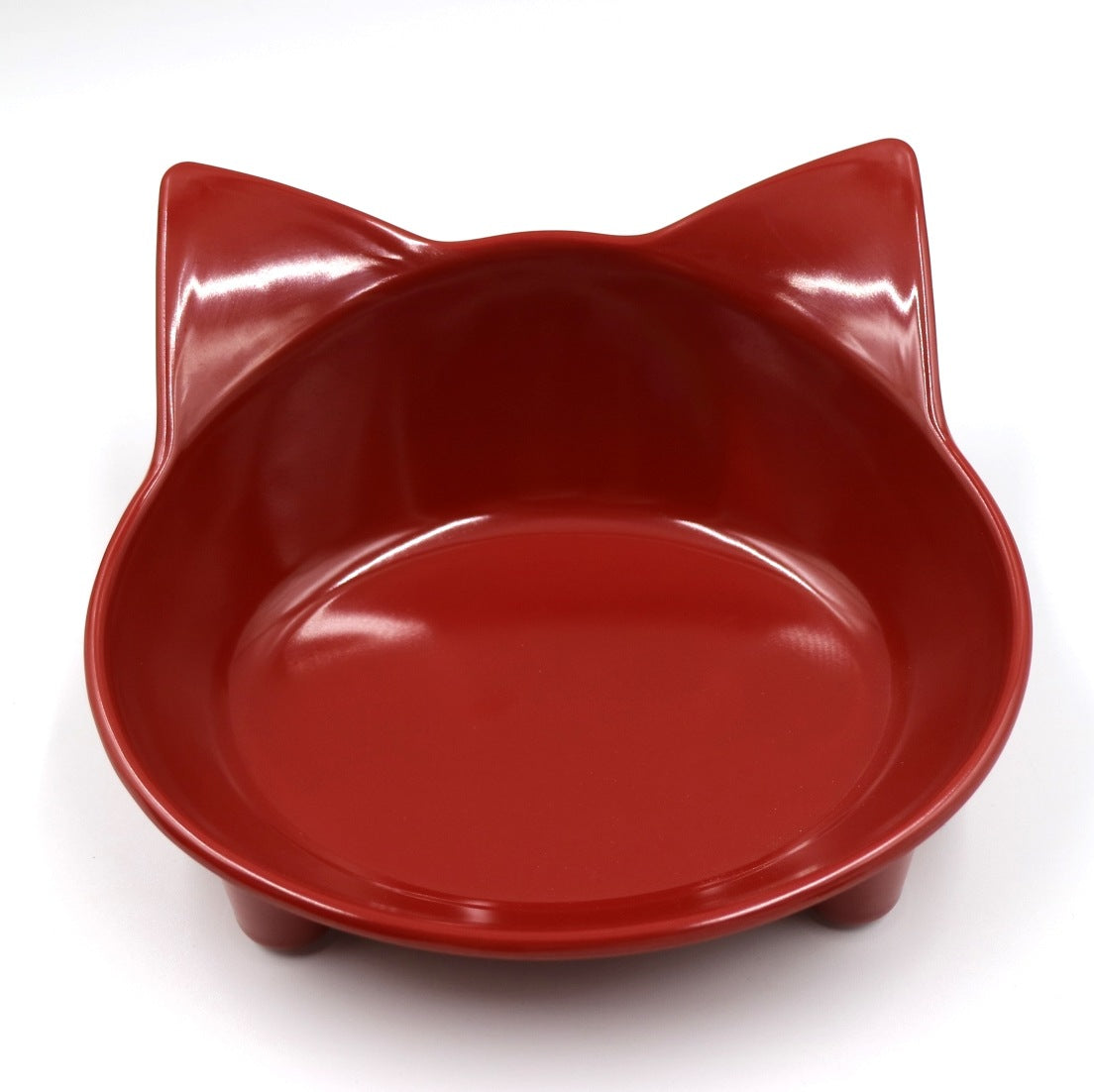 Pet Bowl Melamine Non Slip Cute Cat Color Bowls - Food Bowls Pet