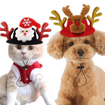 Pet Hat Dog Christmas Headwear Cat Funny hats Medium Big Dog