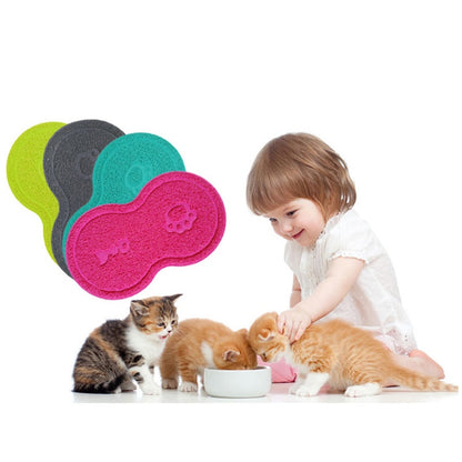 Adorable Cloud-Shaped Pet Feeding Mat – Non-Slip &amp; Easy to Clean