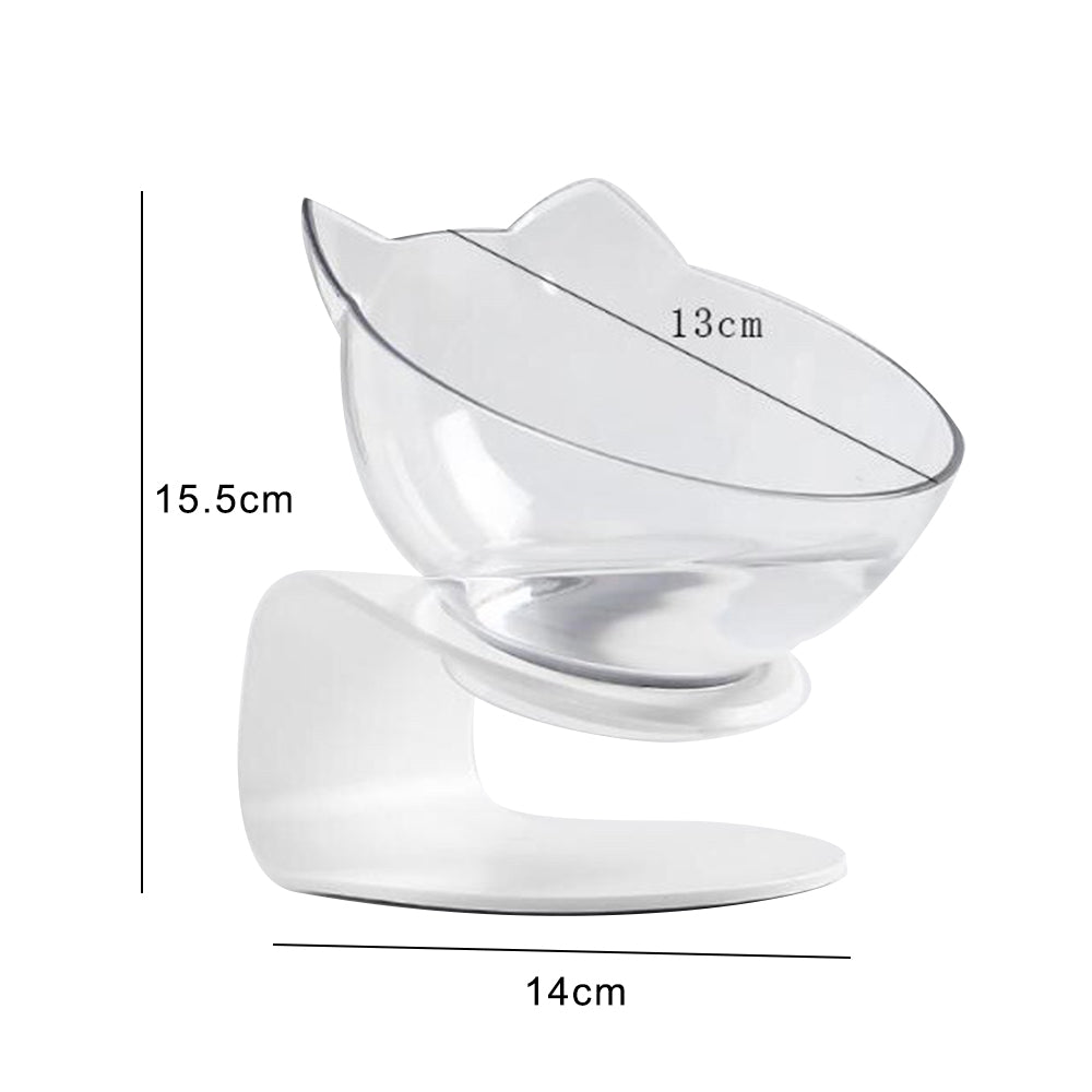 Pet Bowls Cat Food Water Feeder Pet Drinking Dish Feeder stand