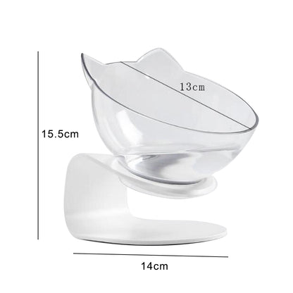 Pet Bowls Cat Food Water Feeder Pet Drinking Dish Feeder stand