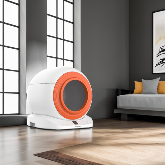 Smart Cat Litter Box: Innovative Self-Cleaning Design for Effortless Maintenance