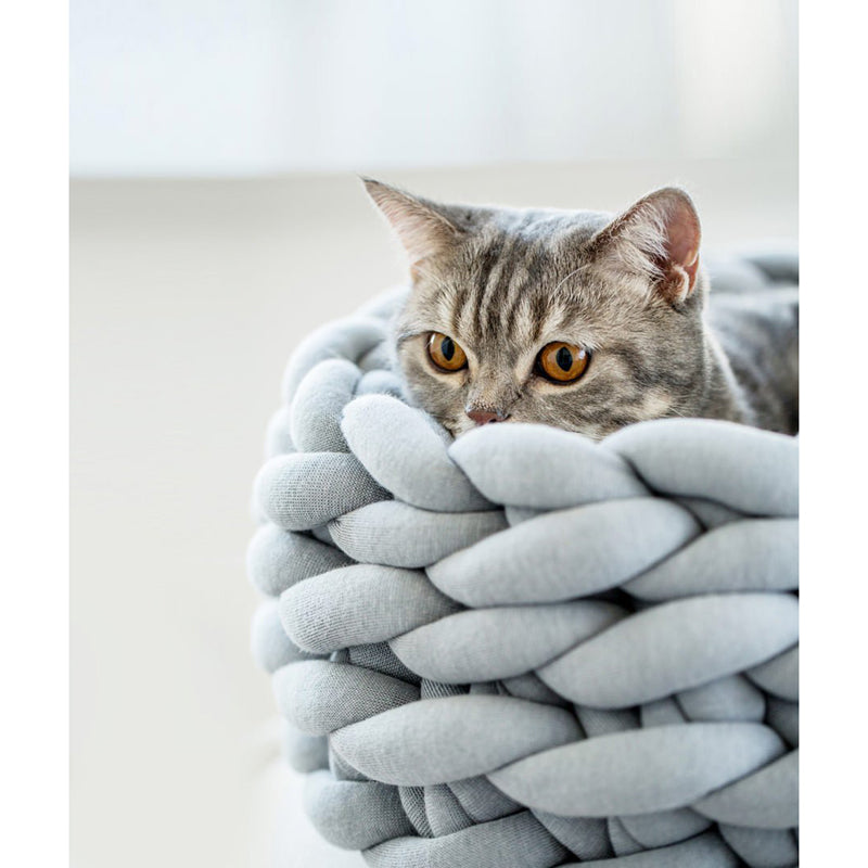 Braided Pet Bed - Cozy Indoor Pet Bed for Dogs and Cats