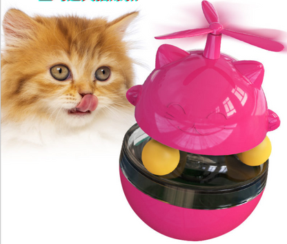 Interactive Cat Windmill Slow Feeder & Treat Dispenser