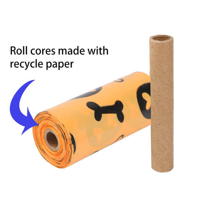 Degradable Dog Poop Bags with Dispenser | 15 Bags per Roll