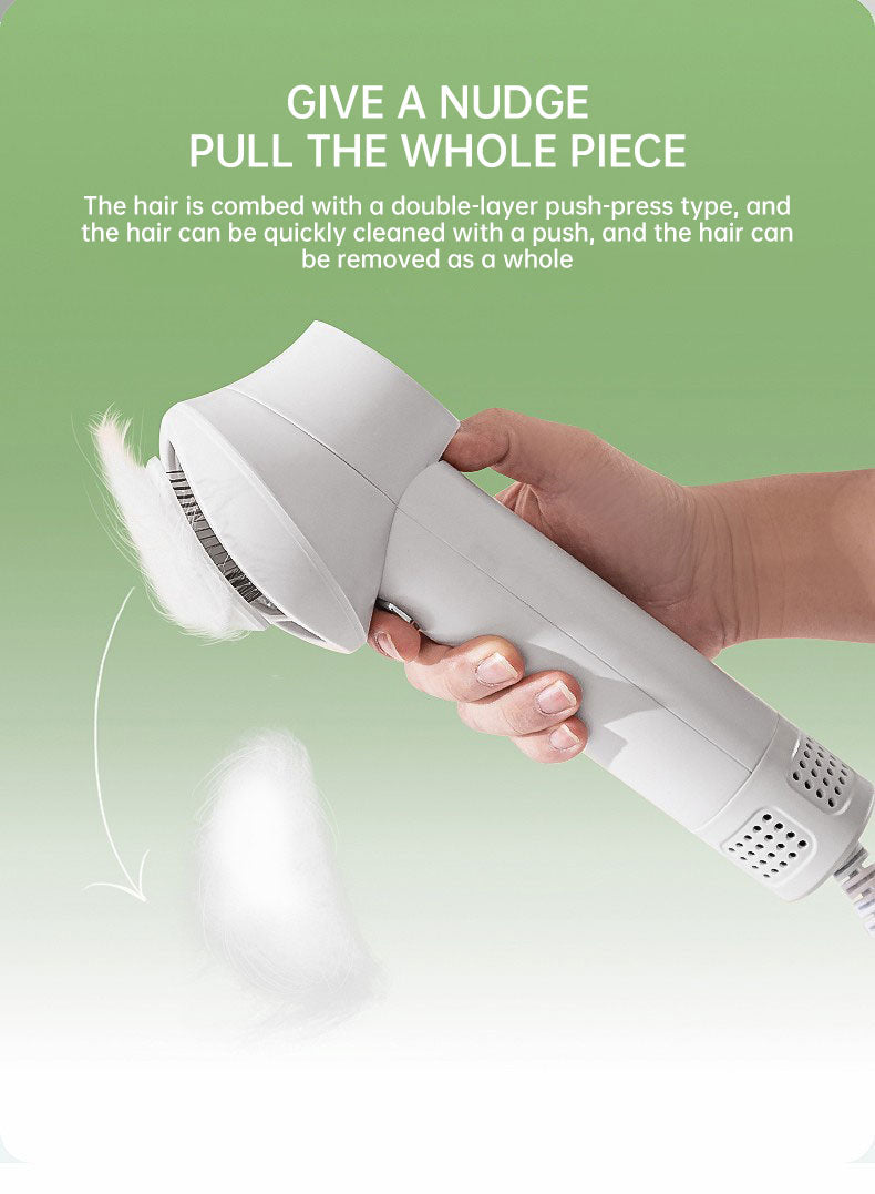 Intelligent Pet Hair Dryer – Silent, Safe Blow & Comb for Dogs & Cats