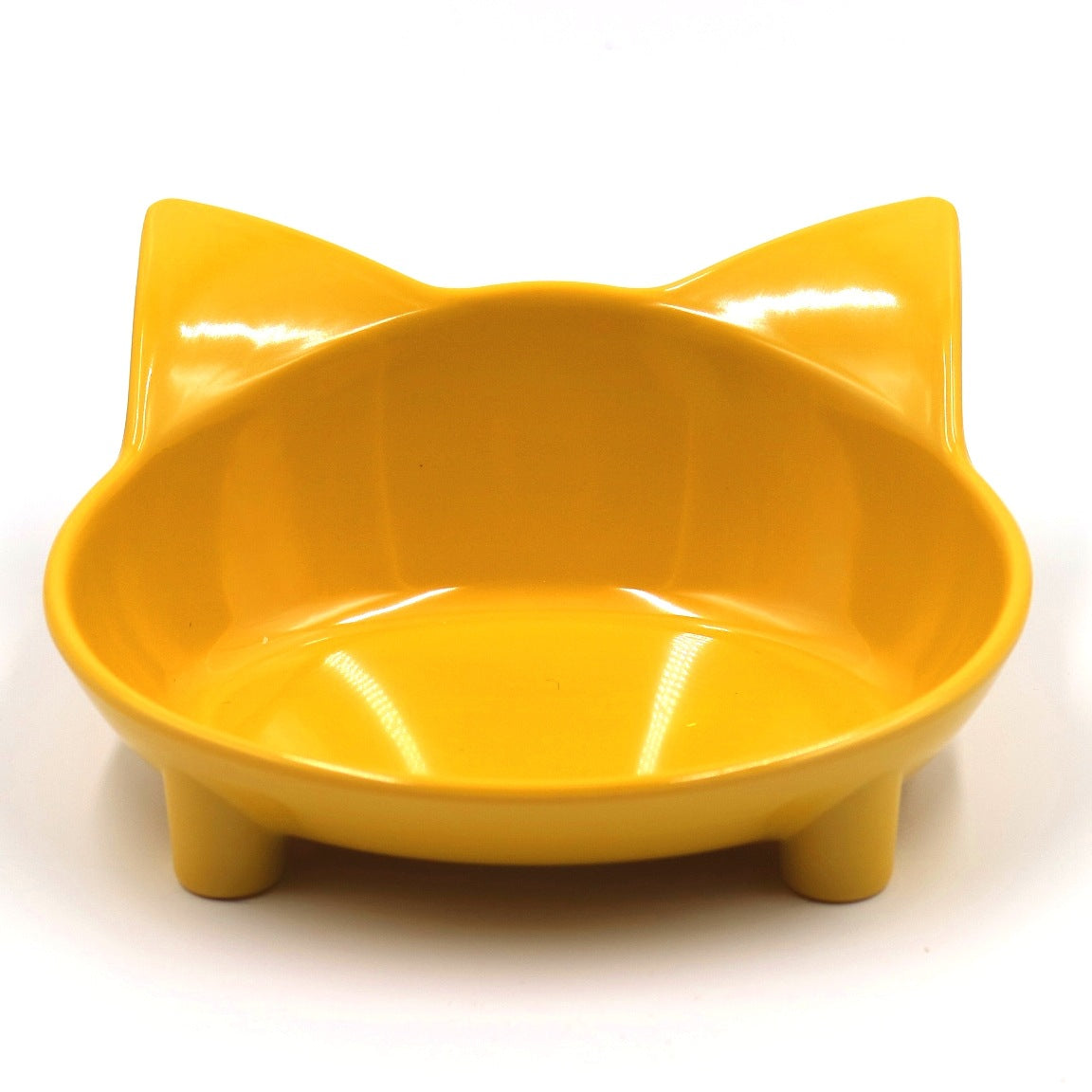 Pet Bowl Melamine Non Slip Cute Cat Color Bowls - Food Bowls Pet