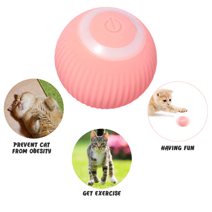 Gravitational Intelligent Rolling Ball Cat Ball Electric Cat Ball Cat Mint Sound Ball