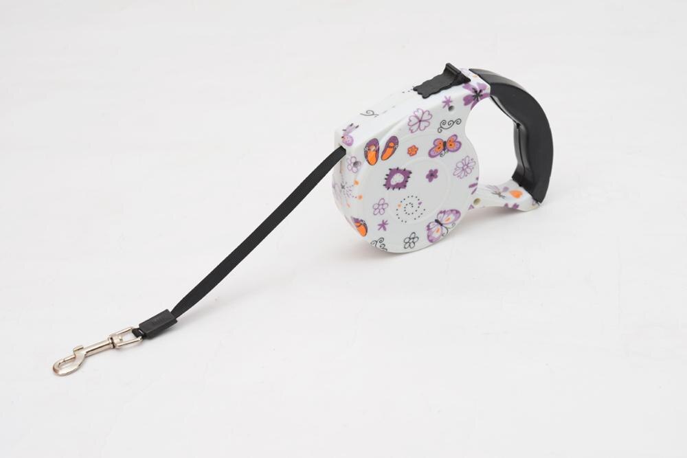 Automatic Retractable Leash – 5M | Cute Pastel Designs for Small Dogs &amp; Cats