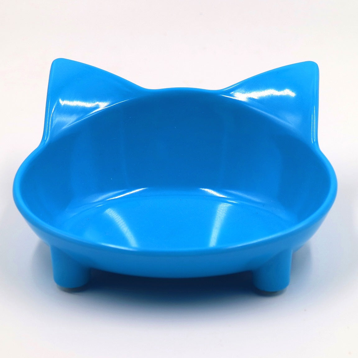 Pet Bowl Melamine Non Slip Cute Cat Color Bowls - Food Bowls Pet