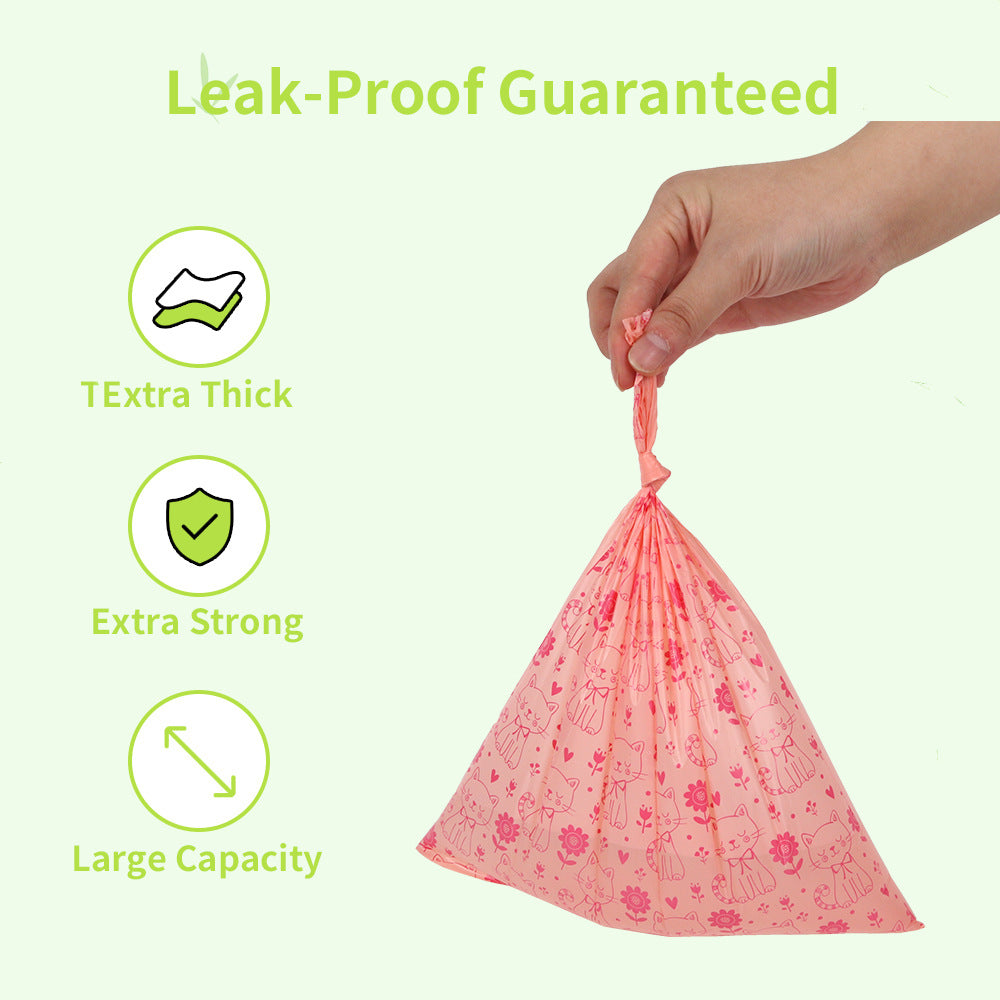 Biodegradable Pet Garbage Bags for Dogs Eco-friendly and durable waste bags