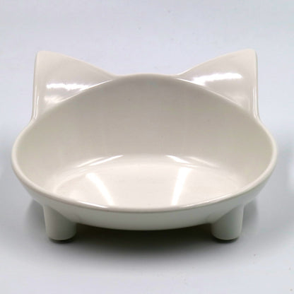 Pet Bowl Melamine Non Slip Cute Cat Color Bowls - Food Bowls Pet