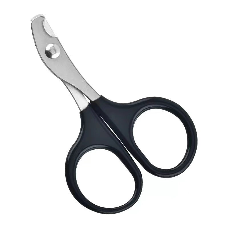 Stainless Steel Pet Scissors – Available in Red, Pink, Blue, and Black