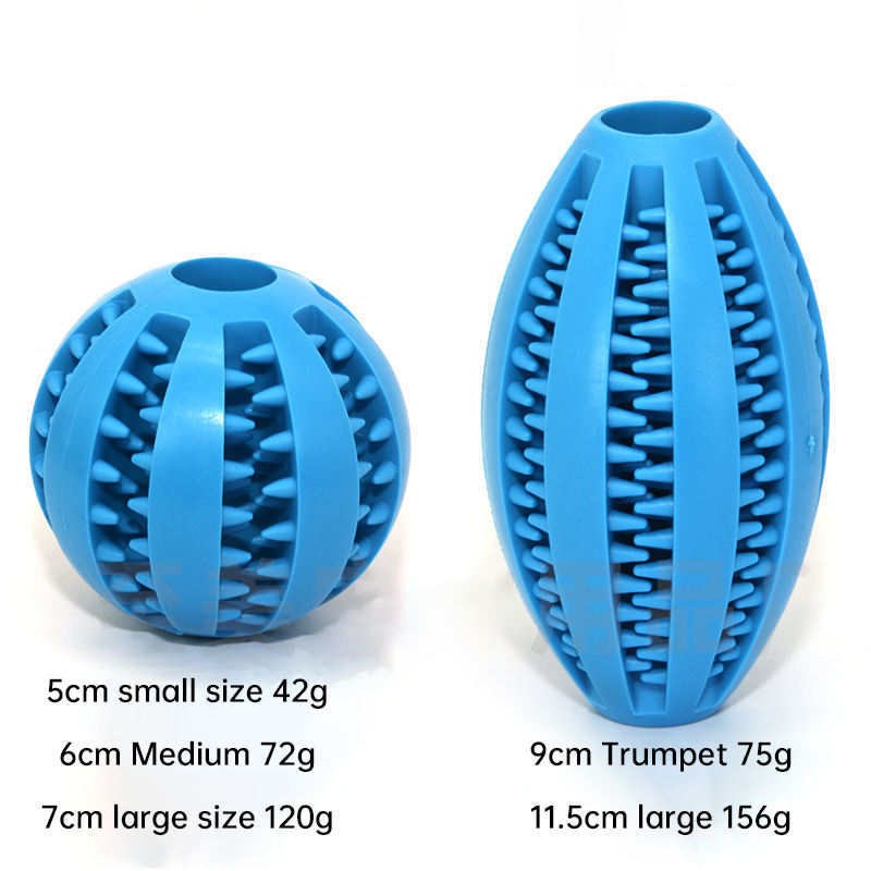 Dog Tooth Grinding Ball – Bite-Resistant, Treat Dispensing & Teeth Cleaning Toy