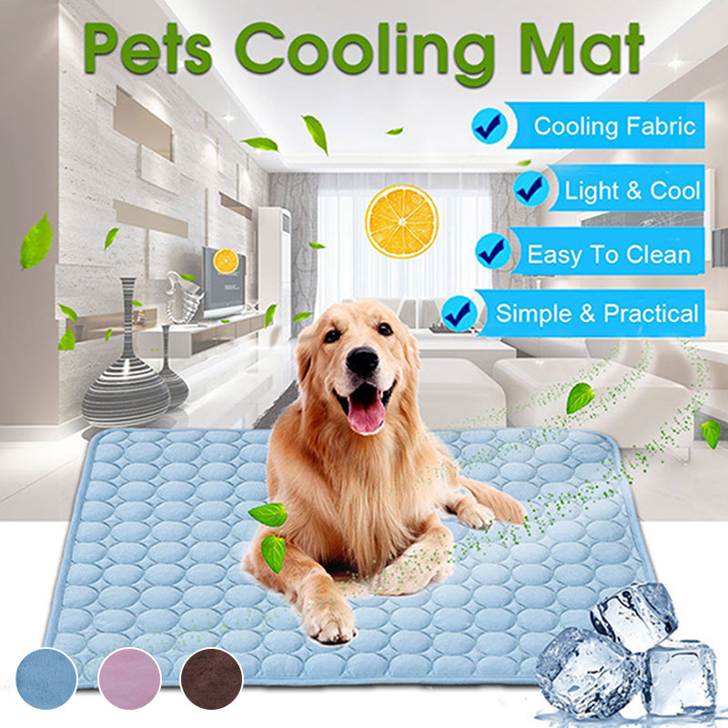 Dog Cooling Summer Pad-Mat For Dogs-Cat - Sofa-Car- Blanket Pet Dog Washable