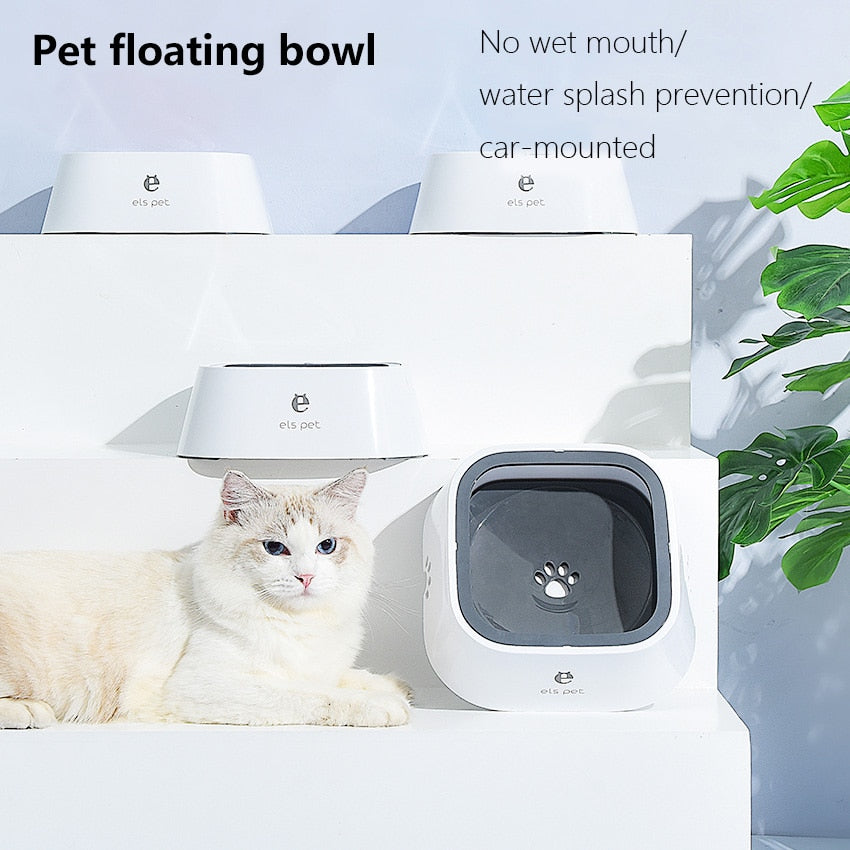 Spill-Proof Floating Water Bowl 1.5L –  Cat & Dog Water Dispenser