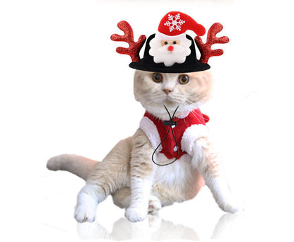 Pet Hat Dog Christmas Headwear Cat Funny hats Medium Big Dog