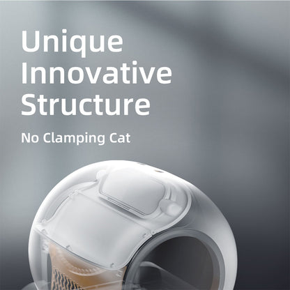 Smart Cat Litter Box: Innovative Self-Cleaning Design for Effortless Maintenance