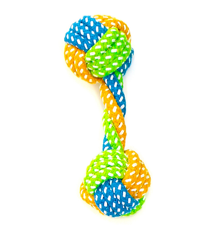 Cotton Rope Dog Toy for Chewing, Tug, and Toss Games – Dental Health Helper