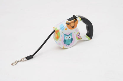 Automatic Retractable Leash – 5M | Cute Pastel Designs for Small Dogs &amp; Cats