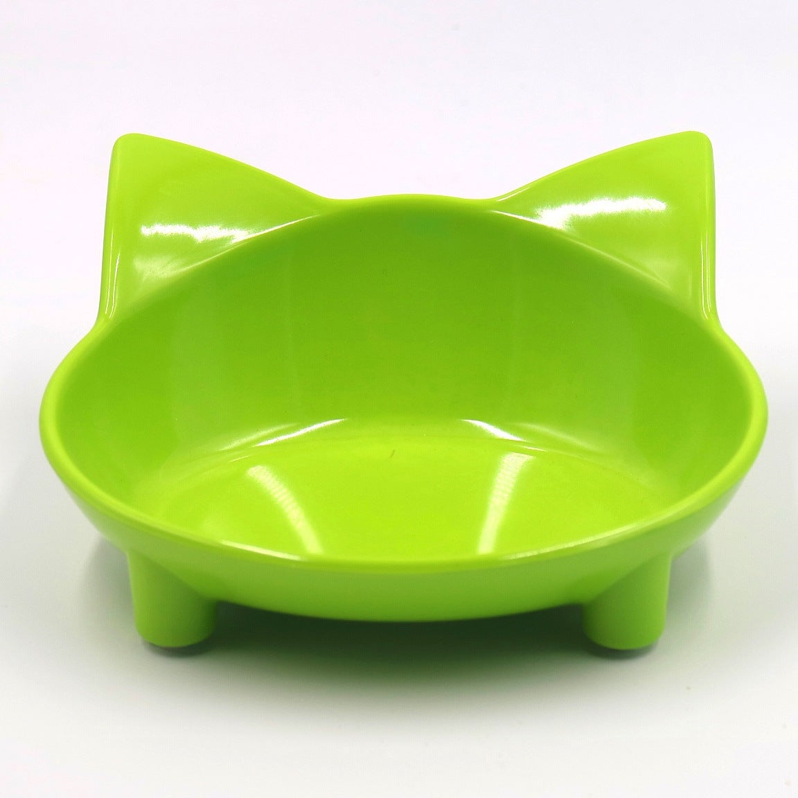 Pet Bowl Melamine Non Slip Cute Cat Color Bowls - Food Bowls Pet