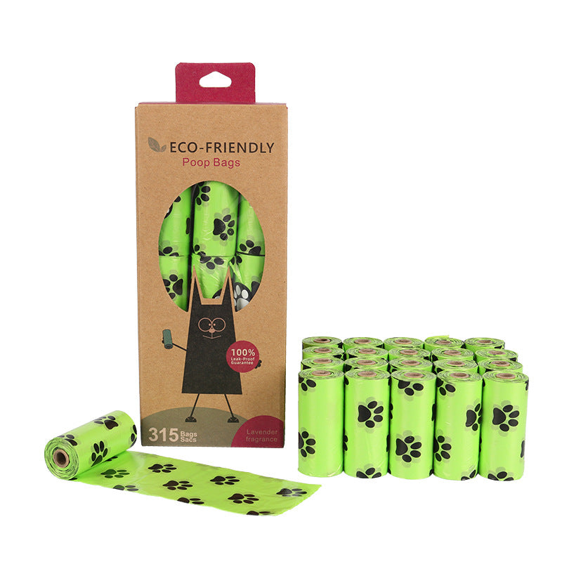 Degradable Dog Poop Bags with Dispenser | 15 Bags per Roll