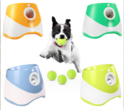 Durable Electric Interactive Mini Tennis Ball Launcher for Dog Training and Fetch Play