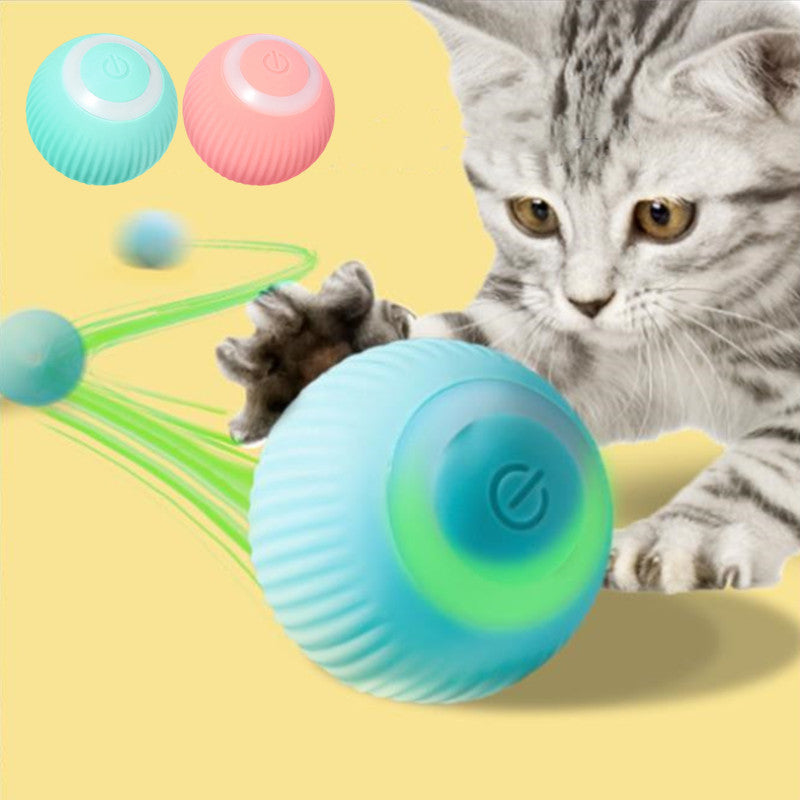 Gravitational Intelligent Rolling Ball Cat Ball Electric Cat Ball Cat Mint Sound Ball