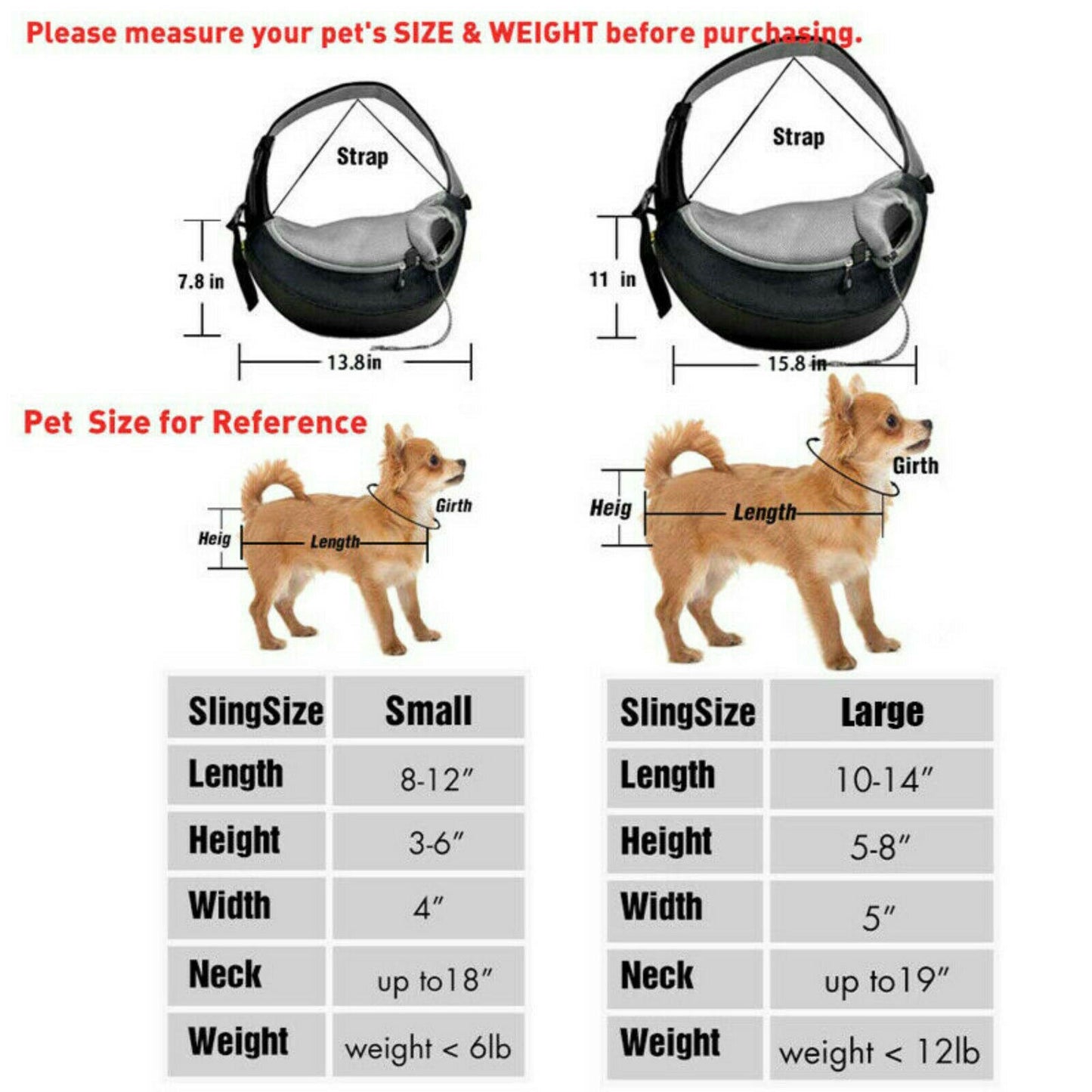 Comfy Mesh Pet Carrier Sling – Hands-Free Strap Bag