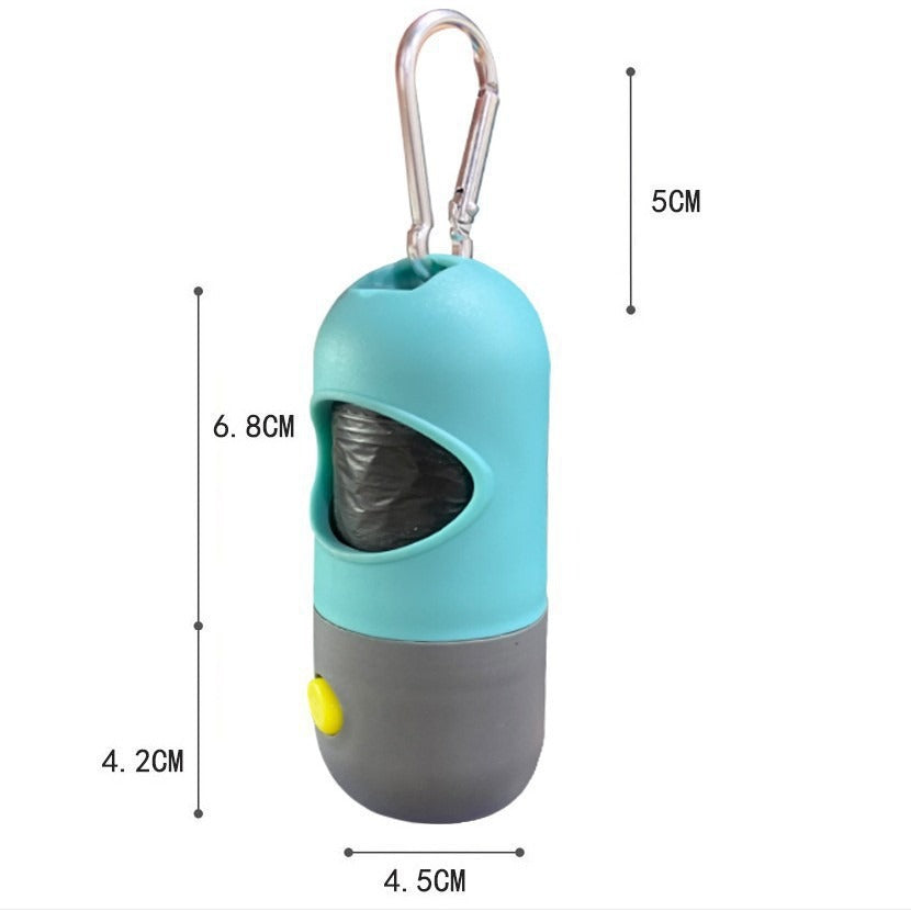 Multi-Functional LED Pet Waste Bag Dispenser - Comes in 5 Colors