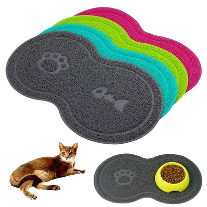 Adorable Cloud-Shaped Pet Feeding Mat – Non-Slip &amp; Easy to Clean