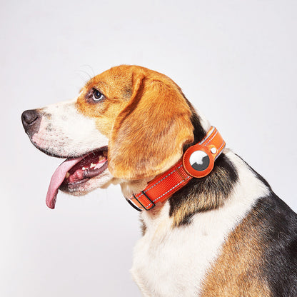 Pet Locator Dog Collar for Apple AirTag – Tracking & Anti-Loss