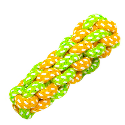 Cotton Rope Dog Toy for Chewing, Tug, and Toss Games – Dental Health Helper