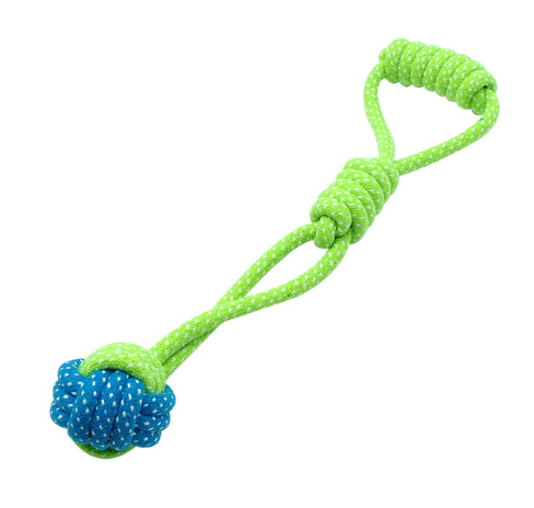 Cotton Rope Dog Toy for Chewing, Tug, and Toss Games – Dental Health Helper