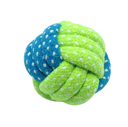 Cotton Rope Dog Toy for Chewing, Tug, and Toss Games – Dental Health Helper