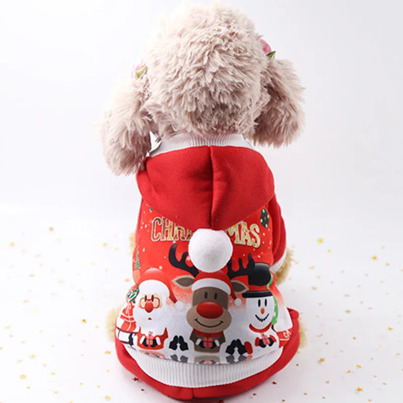 Holiday Dog Clothes for Small to Large Dogs – Festive Pet Cat Costumes in 9 Sizes and 5 Designs