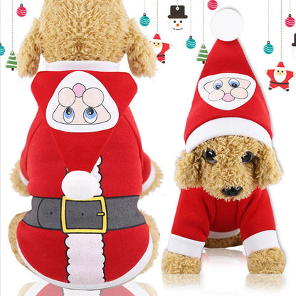 Holiday Dog Clothes for Small to Large Dogs – Festive Pet Cat Costumes in 9 Sizes and 5 Designs