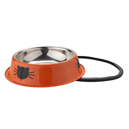 Stainless Steel Skidproof Pet Bowl - Durable &amp; Easy to Clean